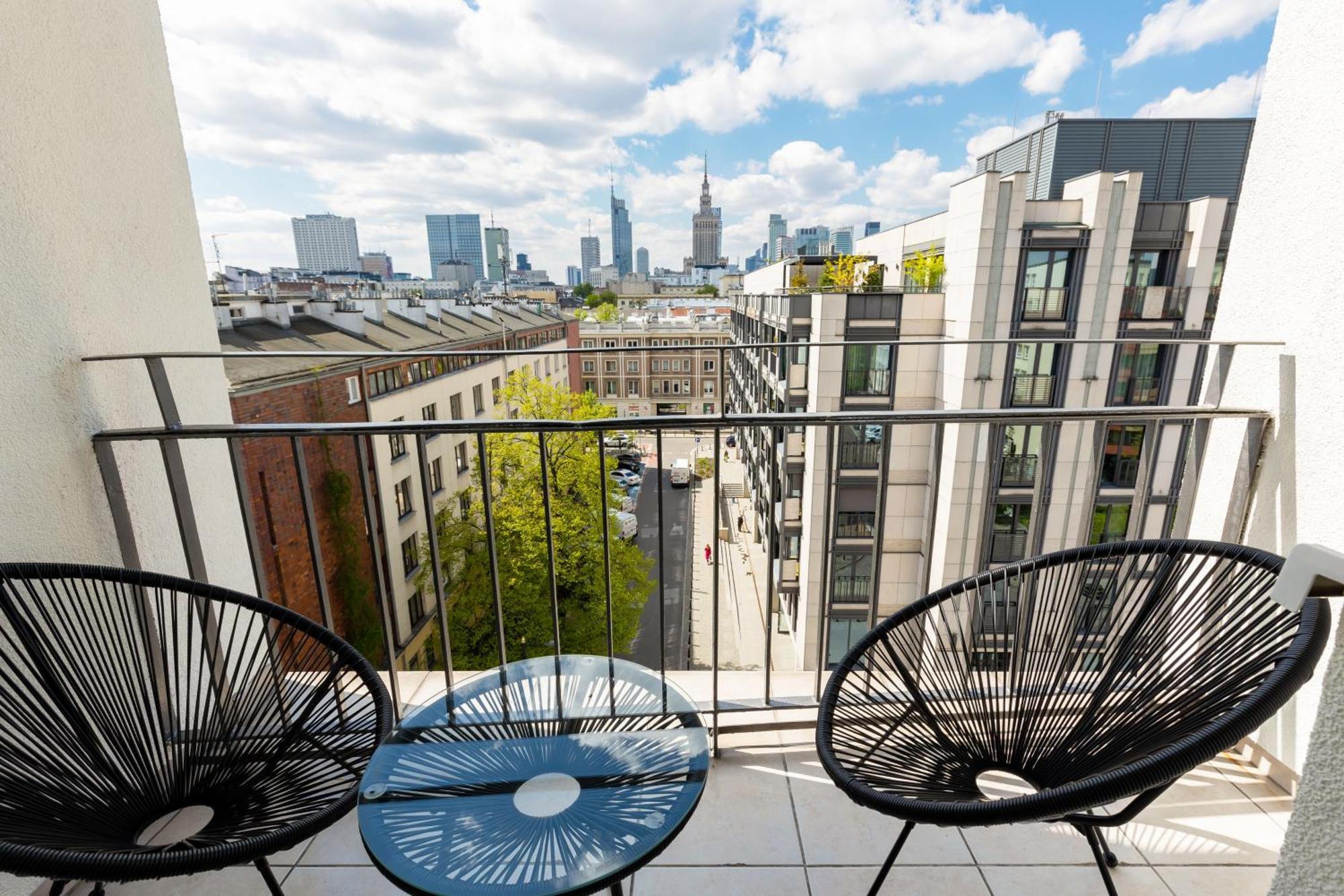 City Panorama Spacious Apartment By Renters Prestige Warszawa Eksteriør billede