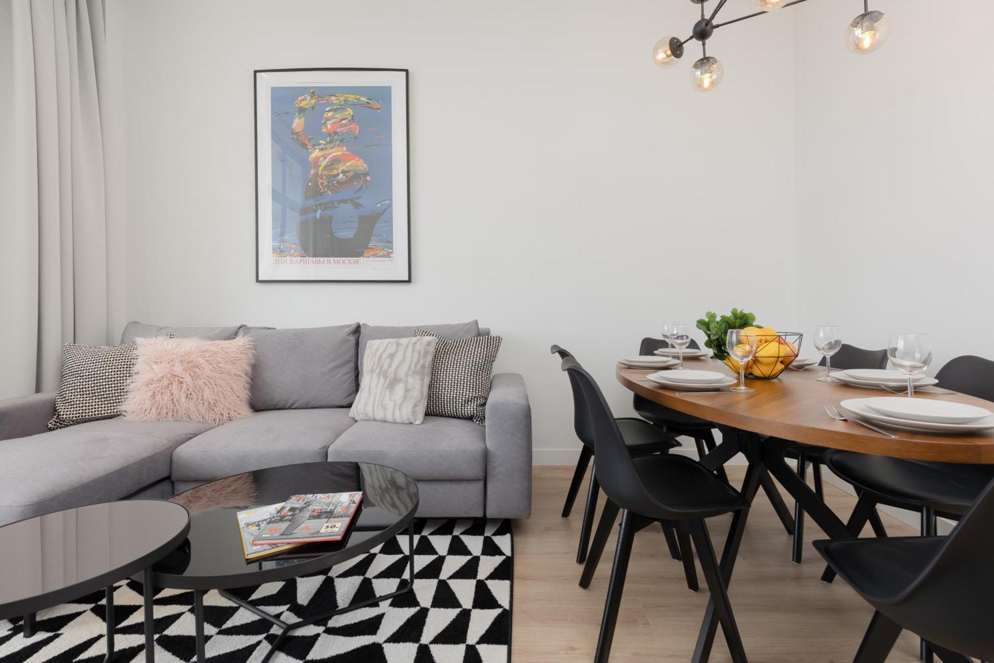 City Panorama Spacious Apartment By Renters Prestige Warszawa Eksteriør billede