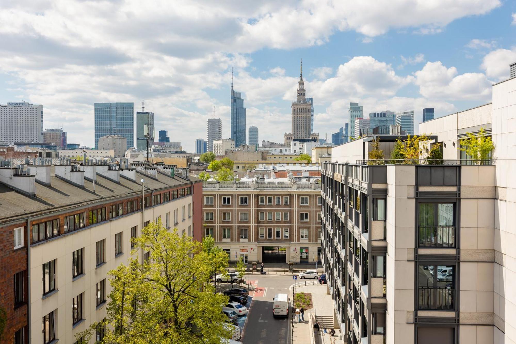 City Panorama Spacious Apartment By Renters Prestige Warszawa Eksteriør billede