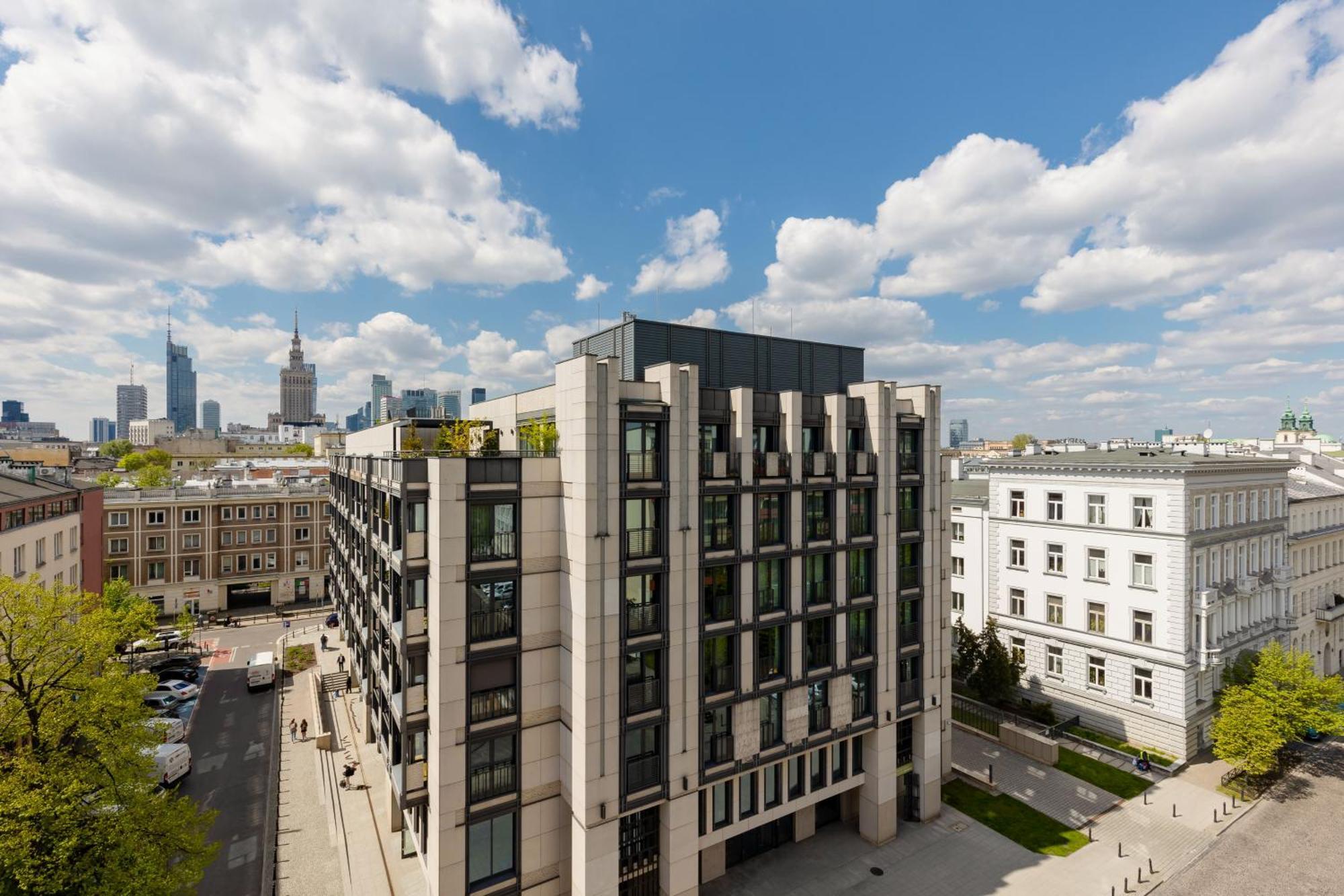 City Panorama Spacious Apartment By Renters Prestige Warszawa Eksteriør billede